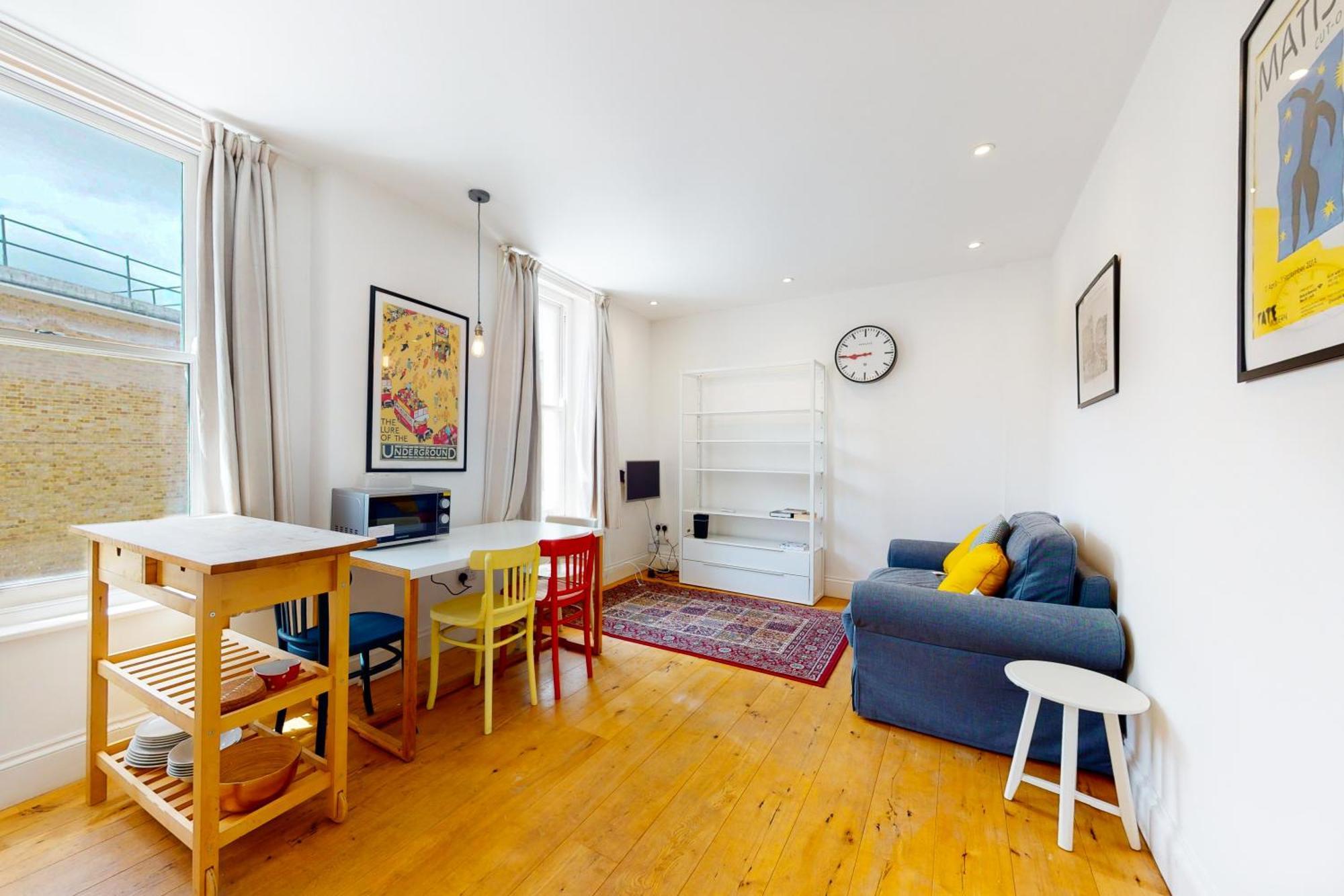 Bright 1bed 4min Walk From Metro * Londra